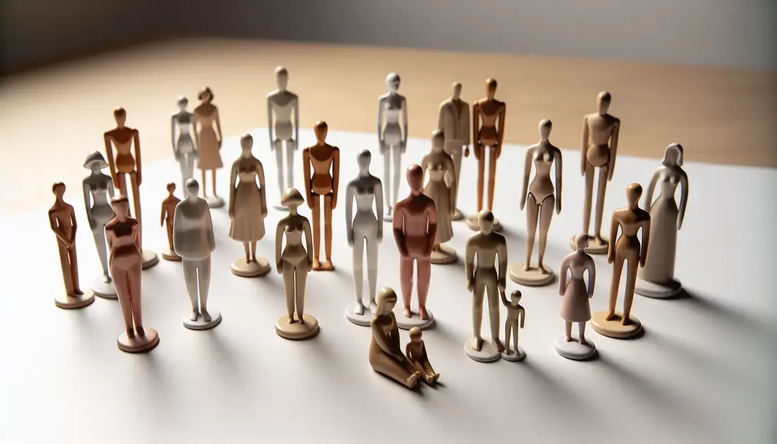 bonecos para constelação familiar